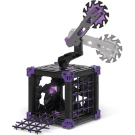 schleich ELDRADOR CREATURES | BattleCave Schattentiger 42739 | schleich Set aus ELDRADOR Battle Cave mit Monster | Battle Caves zur Arena stapelbar | Set aus 27 Teilen