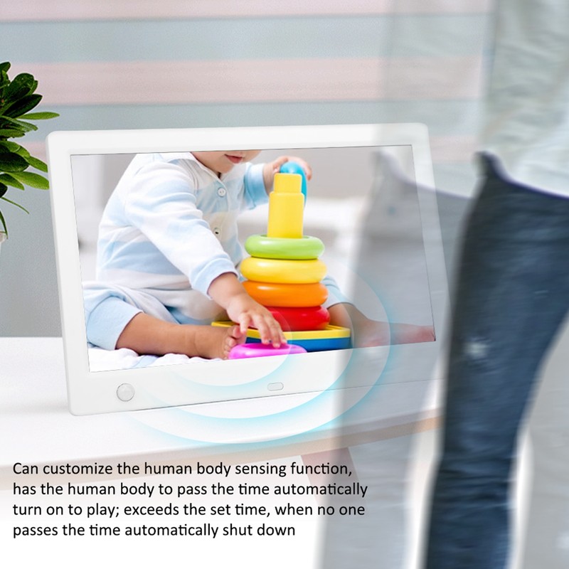 10 inch 1024*600 HD Human Body Induction Digital Photo Frame