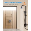 RALANDA High Pressure Shower Heads, High Flow Adjustable 3-Setting Bathroom