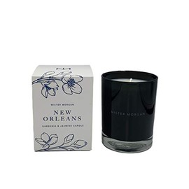 Mister Morgan New Orleans Gardenia and Jasmine Candle, 11 Ounces