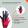 HKM by Reiterladen24 Professional Riding Gloves, Nubuck Imitation Leather, s