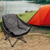 Northroad Oversized Foldable Camping Chair, Outdoor Padded Lawn Chair w/Cup