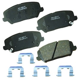 Bendix Bendix Premium SBC1735 Ceramic Front Brake Pads for Hyundai Veloster 2017-2016, Kia Forte 2014, Forte5 2018-2014, Forte Koup 2016-2014
