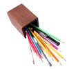 Eterspr Wooden Pen Holder, Desk Organiser, Pen Holder, Wooden Crafts,
