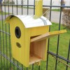 HABAU 2962 Nesting Box Curved Roof Green