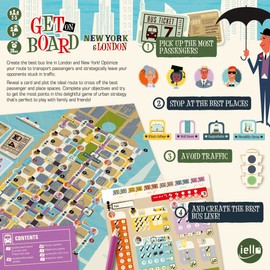 iello Get on Board Strategy Game