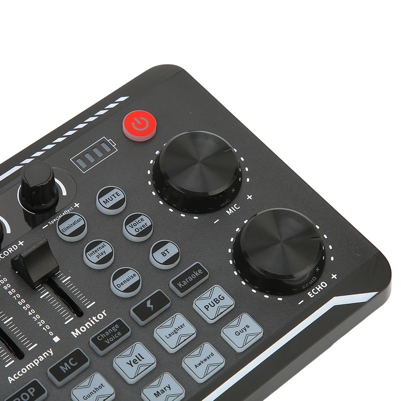 Sound Mixer Multiple Sound Effects Voice Change Live Broadcast Sound