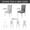 MIULEE Chair Covers, Set of 4, Stretch Chair Covers, Swing