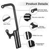 304147 EZ EFI Car Cable Mount Kit, Black Steel Adjustable