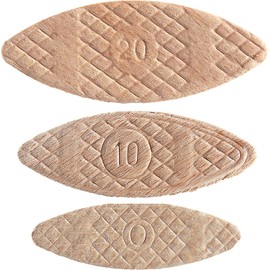 Trend 1000pcs Beechwood Joining Biscuits Variety Pack (No. 0, 10, 20) for Woodworking, Joinery, and Furniture Framing, BSC/MIX/1000