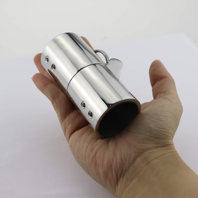 316SS Marine Grade Boat Pipe Connector, Stainless Steel Folding Swivel