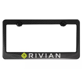 MVP Carbon Fiber License Plate Frame for Rivian (Fit Front Only)