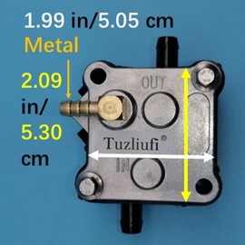 Tuzliufi Bomba de combustible compatible con Mercury 14360A16 14360A41 14360A43 14360A50 14360A71 14360A73 14360A78 35 50 60 115 225 fuera de borda 2 tiempos 340 40 45 55 65 75 80 90 100 125 150 175 200 250 300 HP Z789