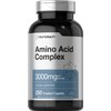 Horbäach Amino Acid Complex 3000mg | 250 Caplets | Non-GMO,