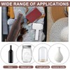 Wine Bottle Protector Sleeves by Honeycomb Paper,16 Set Reusable Glass