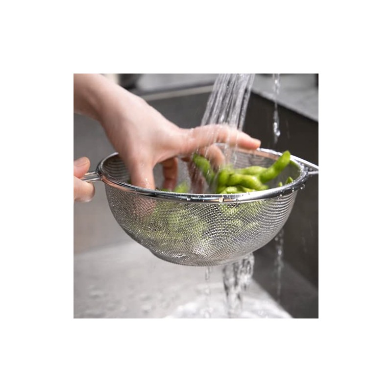 Kyoto Katsugu 4580047177065 Stainless Steel Colander, 7.1 inches (18 cm),