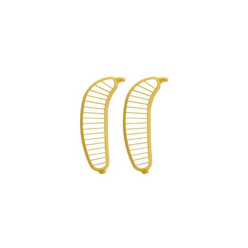Hutzler Banana Slicer- 2 Pack - Easy To Use Plastic