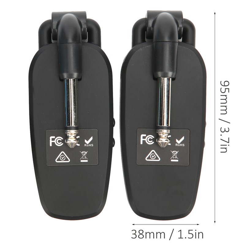 Wireless Guitar System Transmitter Receiver Electronic Bass Pickup Amplifier Accessories