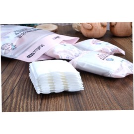Mikinona 64pcs Portable Cotton Makeup Remover Pads Soft Absorbent Clean for Makeup Removal and Skin Care Random Colors