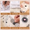 Vacuum Storage Bags, 4pcs Durable Space-Saving Bags for Clothes and