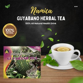 Namica Guyabano Herbal Tea 100% All Natural Health Drink