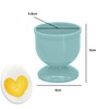 Egg Cups Set of 4, Lightweight Boiled Egg Holders Great