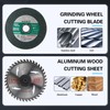 RATTMMOTOR 5" Mini Table Saw for Craft Q99-7 Multipurpose Portable