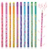 40 Pcs Scented Pencils HB Pencils Graphite Pencil Cylinder Wood Pencils with Elements Graduation Pencil for School Stationery Party Reward Supplies (Fruit Style)