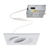 WAC Lighting Lotos 4in LED Square Adjustable 5-CCT Selectable 2700K-3000K-3500K-4000K-5000K