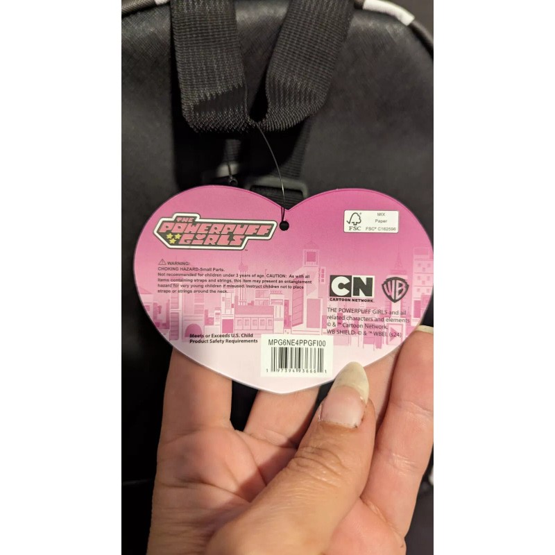 Rare Powerpuff Girls Checkered Mini Backpack - Rare - W