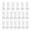 PATIKIL Locking Shelf Support Pegs, 20 Pcs Plastic Cabinet Shelf
