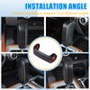 LLKUANG Center Console Gear Shift Head Cover Trim FIt for