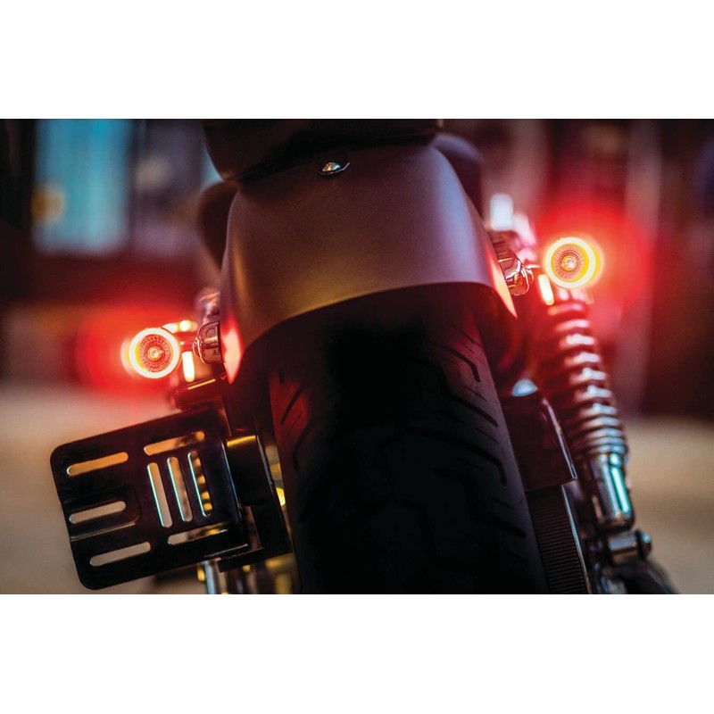 Kellermann LED Rücklicht/Blinker M8 Bullet 1000® DF Chrom, Unisex, Multipurpose,
