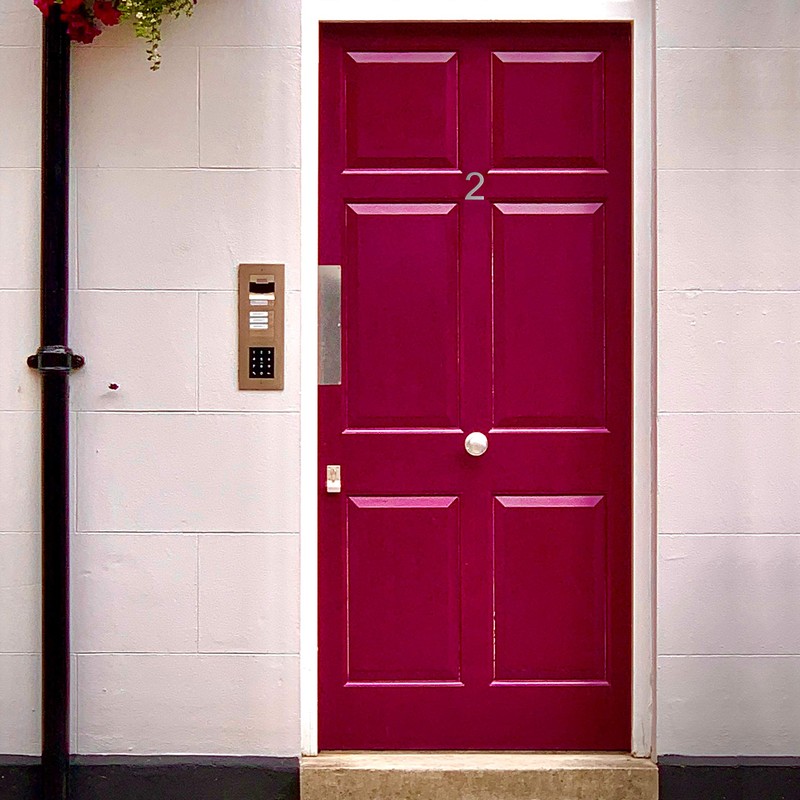 Stainless Steel House Number - Design Door Number - Height