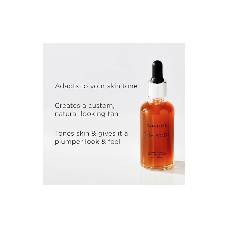 Tan Luxe The Body Illuminating Self Tan Drops Light/Medium