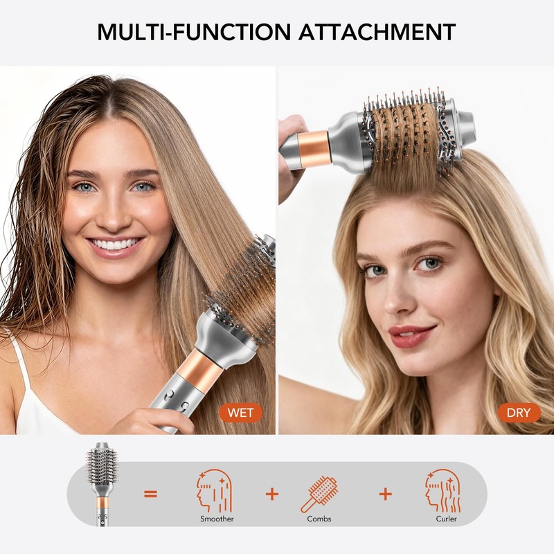 Large Volumizing Brush Attachment for Dyson Airwrap HS01 HS05 HS08