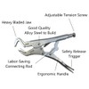 Parrot Plier, 8.26" Locking Pliers for Welding, Adjustable Grip Pliers