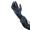 Extra Strong 4.5 mil Thick Heavy Duty Black Nitrile Powder