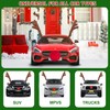 Car Reindeer Antler Kit Nose, Car Reindeer Antlers Christmas for
