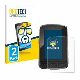 BROTECT (Pack of 2 protective films for Wahoo Elemnt Roam V2 GPS screen protector film ultra clear