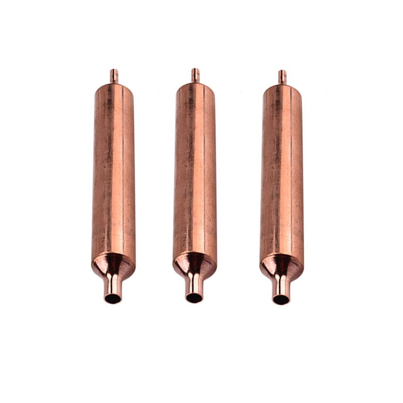 3 Pcs Refrigerator Filter Dryers, Mairuker 19mm x 130mm Copper