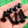 KOSJETHAS #6-32 x 1/2" Truss Head Phillips Machine Screws, 304