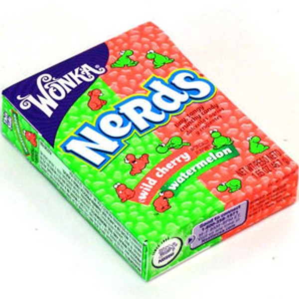 Wonka Watermelon & Wild Cherry Nerds Candy Packs 1 Count