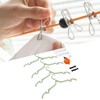Portable Clothesline Heavy Duty Clothes Drying Line Punch Free Non