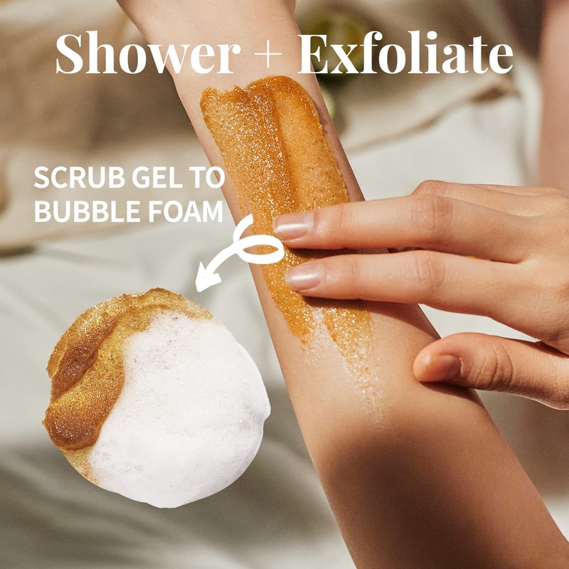 PLU Original Korean Walnut Body Scrub Polish - White Musk