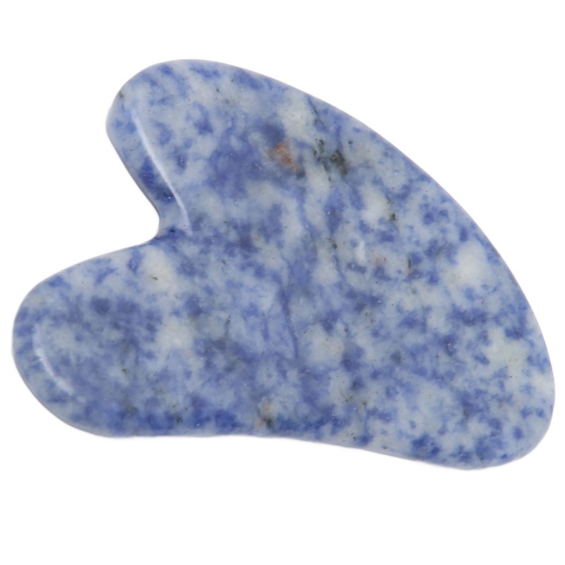 Multifunction Gua Sha Board Heart Shaped Smoothing Surfaces Facial Body