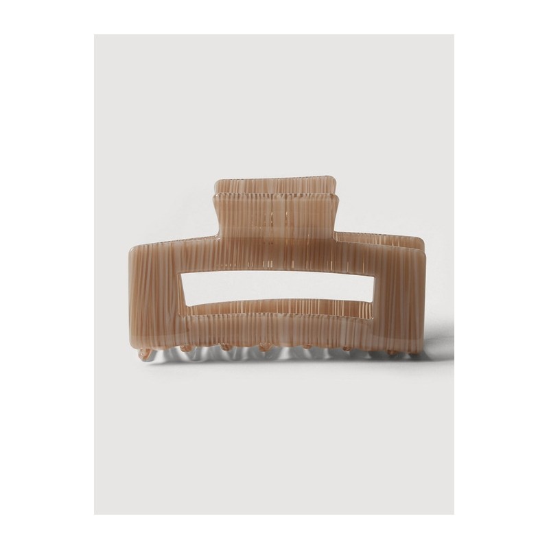 [JAJU JAJU] Patterned square hair clip stand, brown / [JAJU자주]