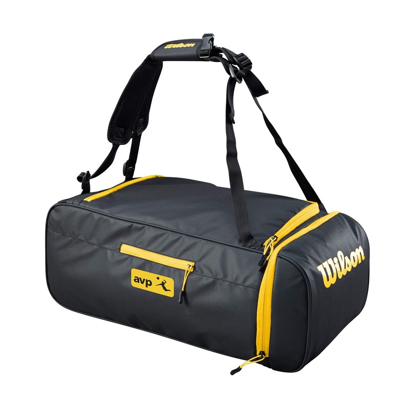 Wilson AVP Duffel Bag - Black/Yellow