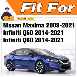 Power Seat Control Switch / 8 Way Driver Seat Adjustment Switch Compatible with Nissan Maxima 2009-2021, for Infiniti Q50 Q60 2014-2021.Replace# 87066-4HA0A, 870664HA0A