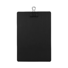 Carpeta Portapapeles de Enfermería, Tablero de Dibujo Portapapeles de Metal A4 Portapapeles de Tamaño Carta Porta Documentos para Escribir Pintura, 12.5 X 8.5in(Negro)